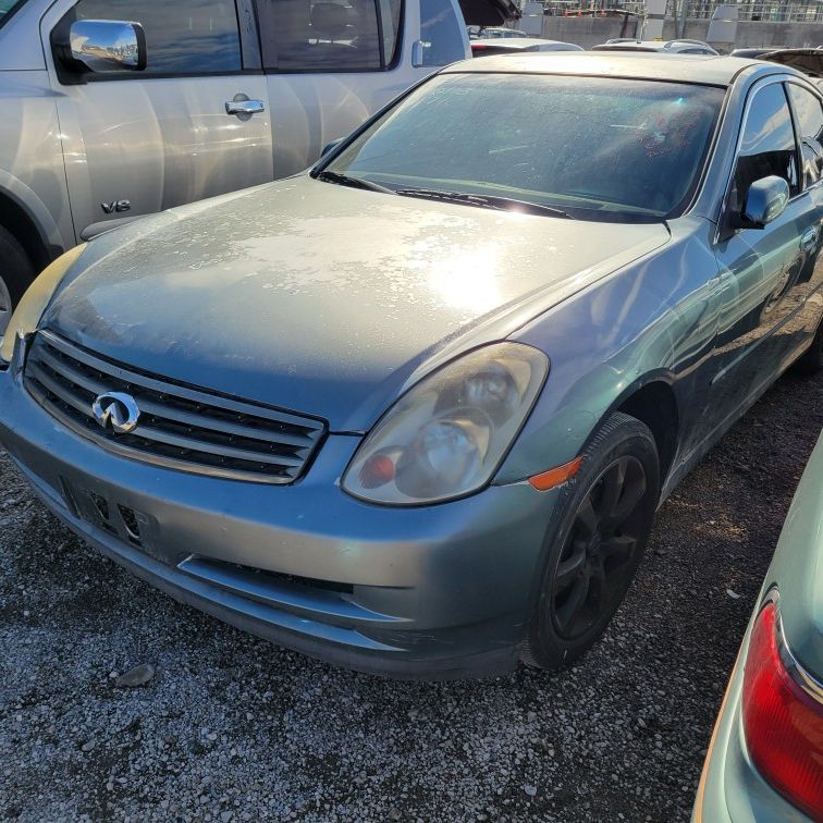 2006 Infiniti G35 PARTS @ U-Pull Auto Parts DD1724