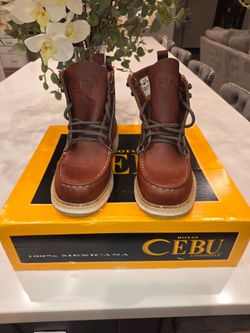 🤎 CEBU MEN’S BOOTS — SIZE 6 — $115