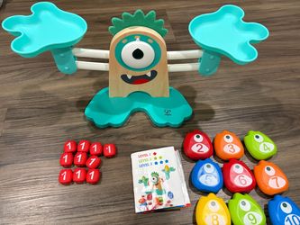 Hape Monster Math Scale Kids Toy