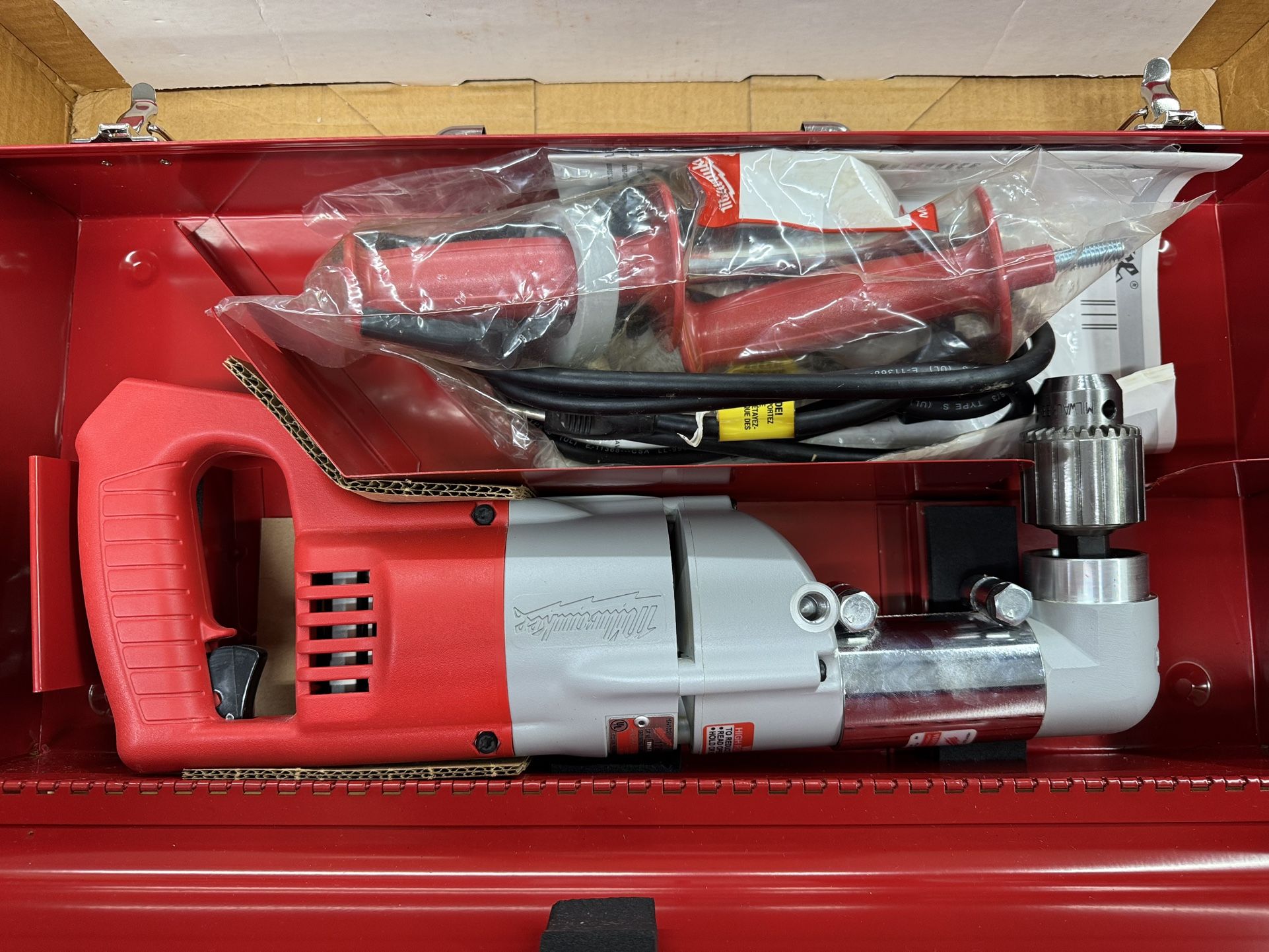 Milwaukee Right Angle Drill 3107-6 Unused New Old Stock