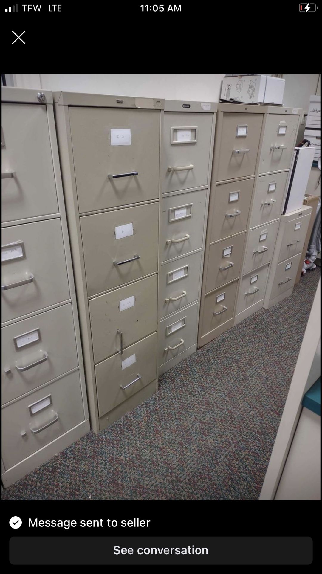 Four Drawer File Cabinet Fire Proof