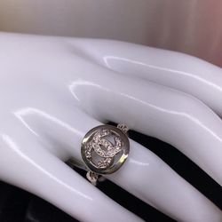 14K CC ring 