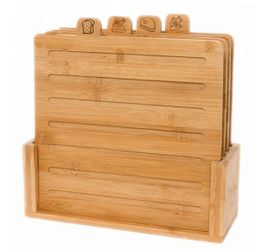 4-Piece Bamboo Cutting Board Set And Premium Scissors, Perfect Wooden Charcuterie and Chopping Boards, Ideal Juice Groove, BPA-Free, kitchen stuff, an