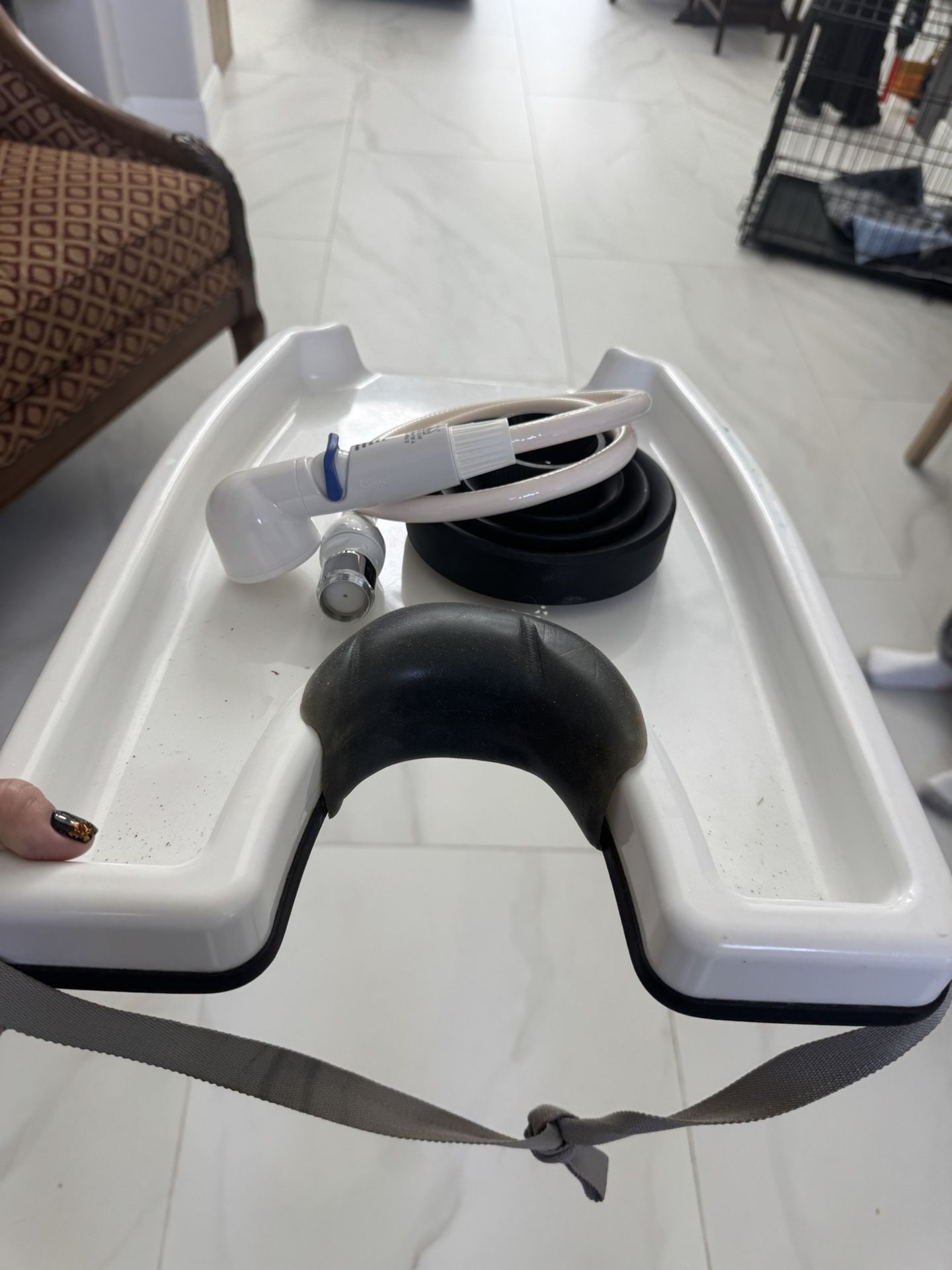 portable shower system For Hairdresser