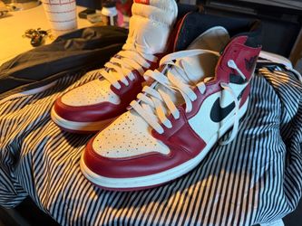 Air Jordan 1 High Red White Black Sneakers