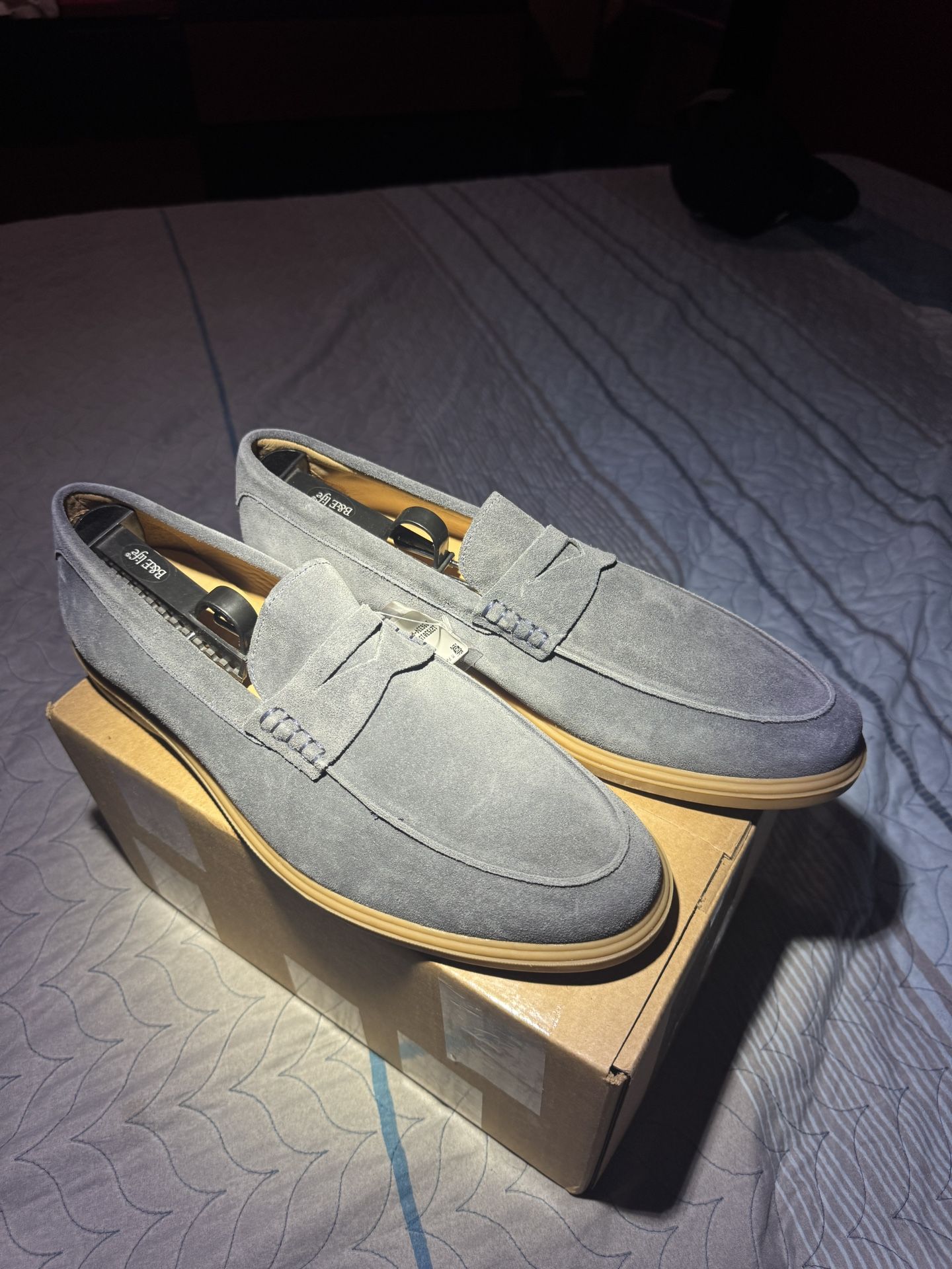 Peter Millar Blue Suede 11 men