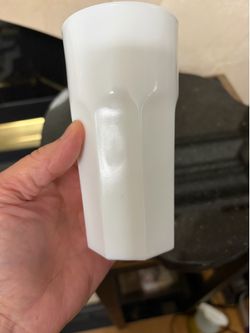 IKEA milk glass tumbler