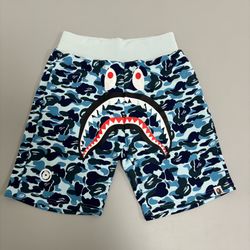 Blue Bape Shorts