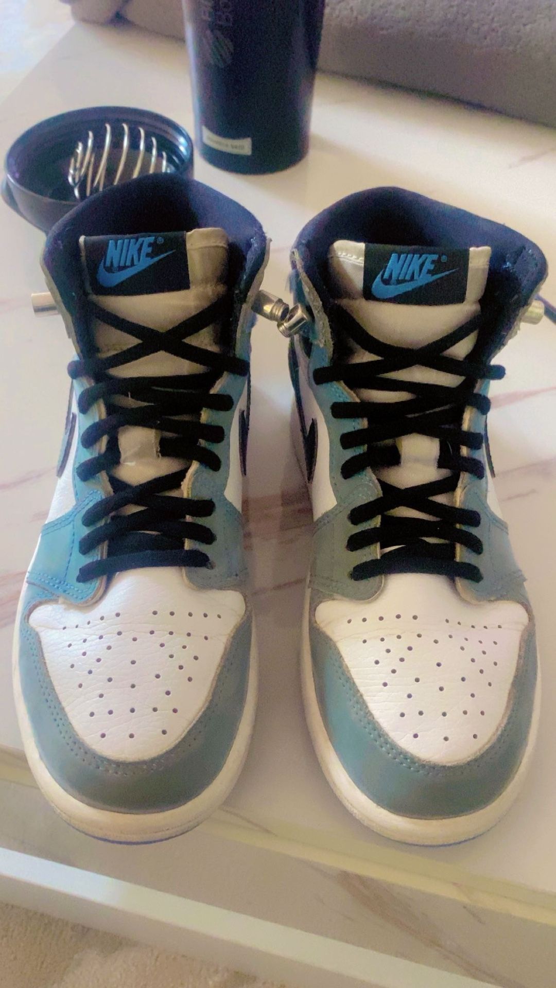 Nike air Jordan og shoes size 2 youth