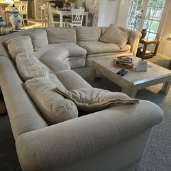 Large Comfortable Sectional Couch