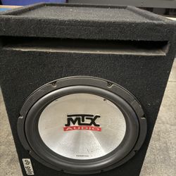 Mtx Audio Speaker With Plore 840 W Amplifier 17 Inchs By 14 Inches