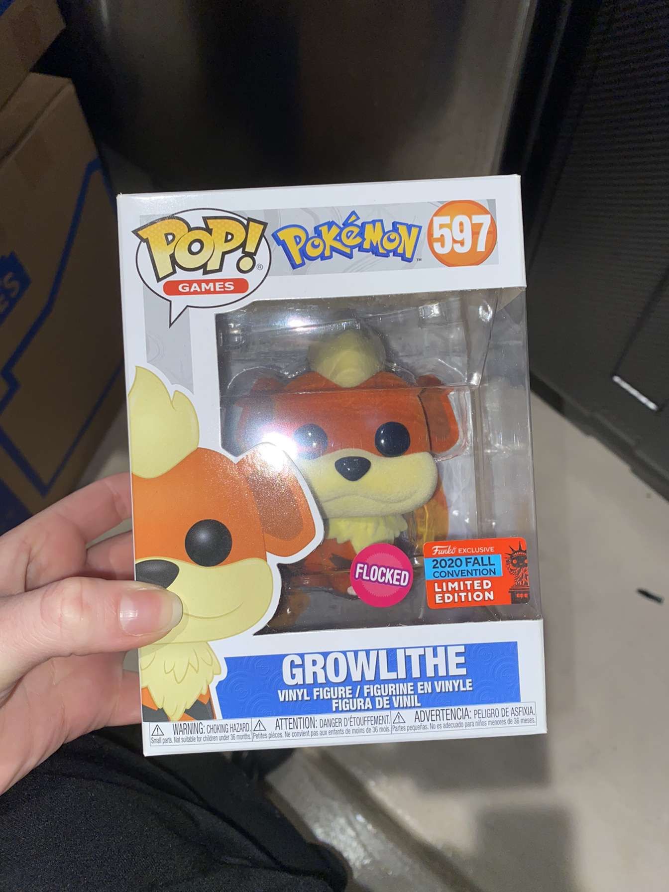 Growlithe Funko Pop 2020 Fall Edition