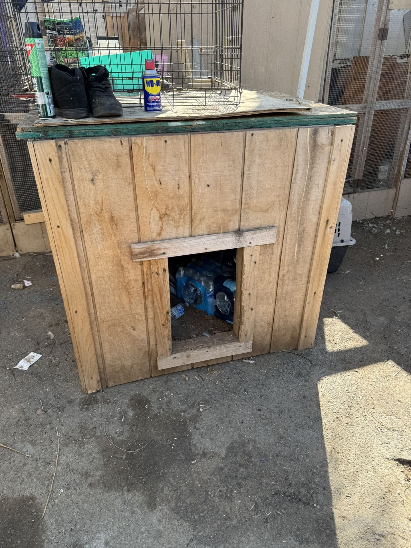 Dog House Solid Wood