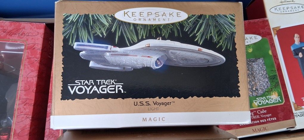 23 Different Vintage Star Trek Hallmark Keepsake Ornaments