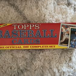 1988 Topps Baseball Cards - Complete Set