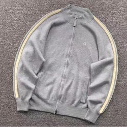 Corteiz VVS Knit Zip Grey