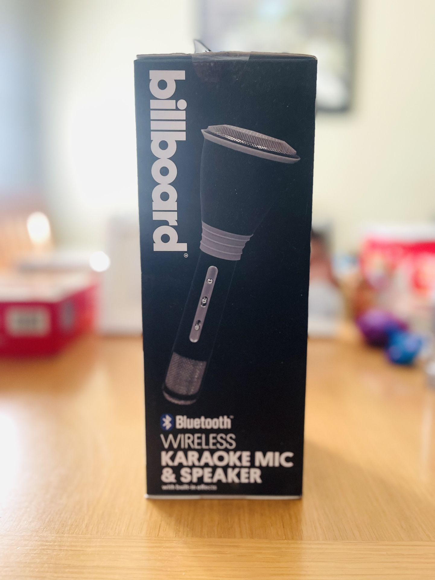 BRAND NEW! Billboard Bluetooth Wireless Karaoke Mic & Speaker with Built-In Effects