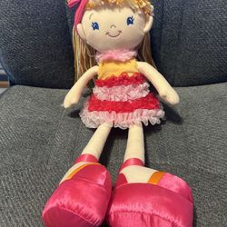 GUND Girls 18” plush Doll - Reduced 