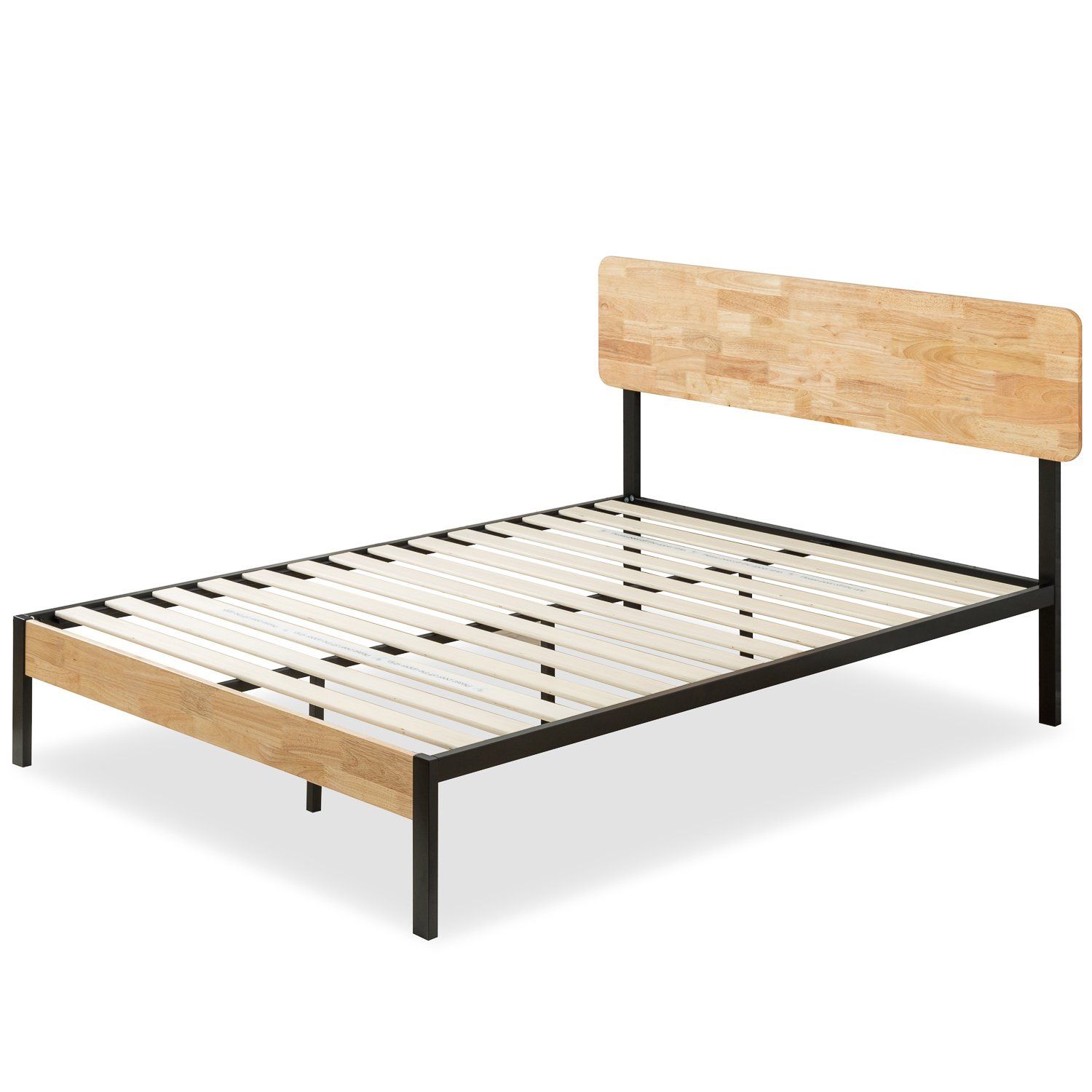 BRAND NEW Zinus Olivia Metal and Wood Platform Bed with Wood Slat Support, KING
