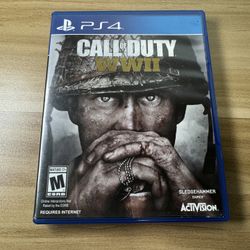 PS4 Call Of Duty WWII 