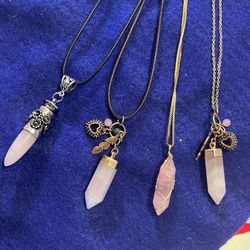 Rose Quartz Necklace 