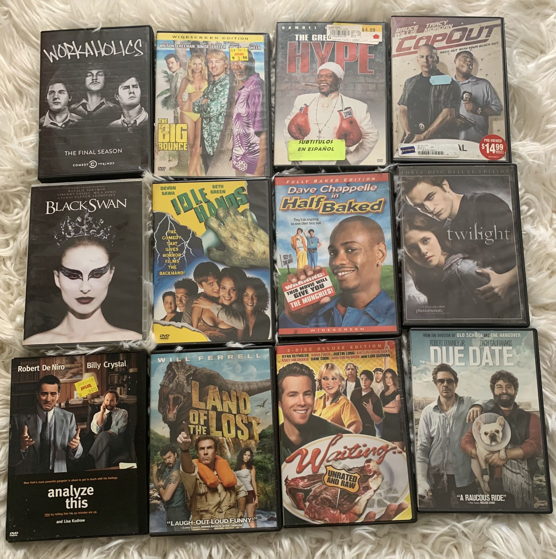 Lot Of 12 DVDs