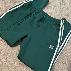 Green Adidas Pants 