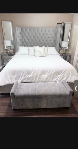 Cali king bed frame only