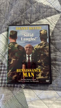 Renaissance Man DVD Danny Devito Rare
