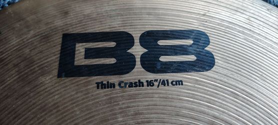 16" Sabian B8 Thin Crash cymbal