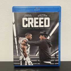 Creed Blu-Ray DVD 2 Disc Combo Michael B Jordan Sylvester Stallone Rocky 2015