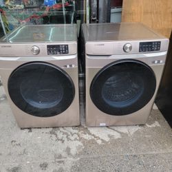 Juego De Lavadora Samsung Con Secadora De Gas Disponible