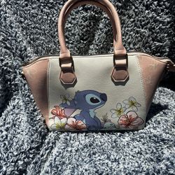 Loungefly Flower Stitch Satchel