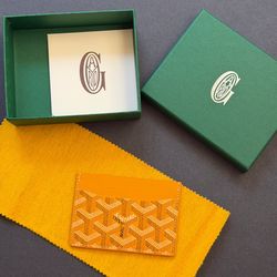 AUTHENTIC Goyard St Sulpice Card Holder Brand New
