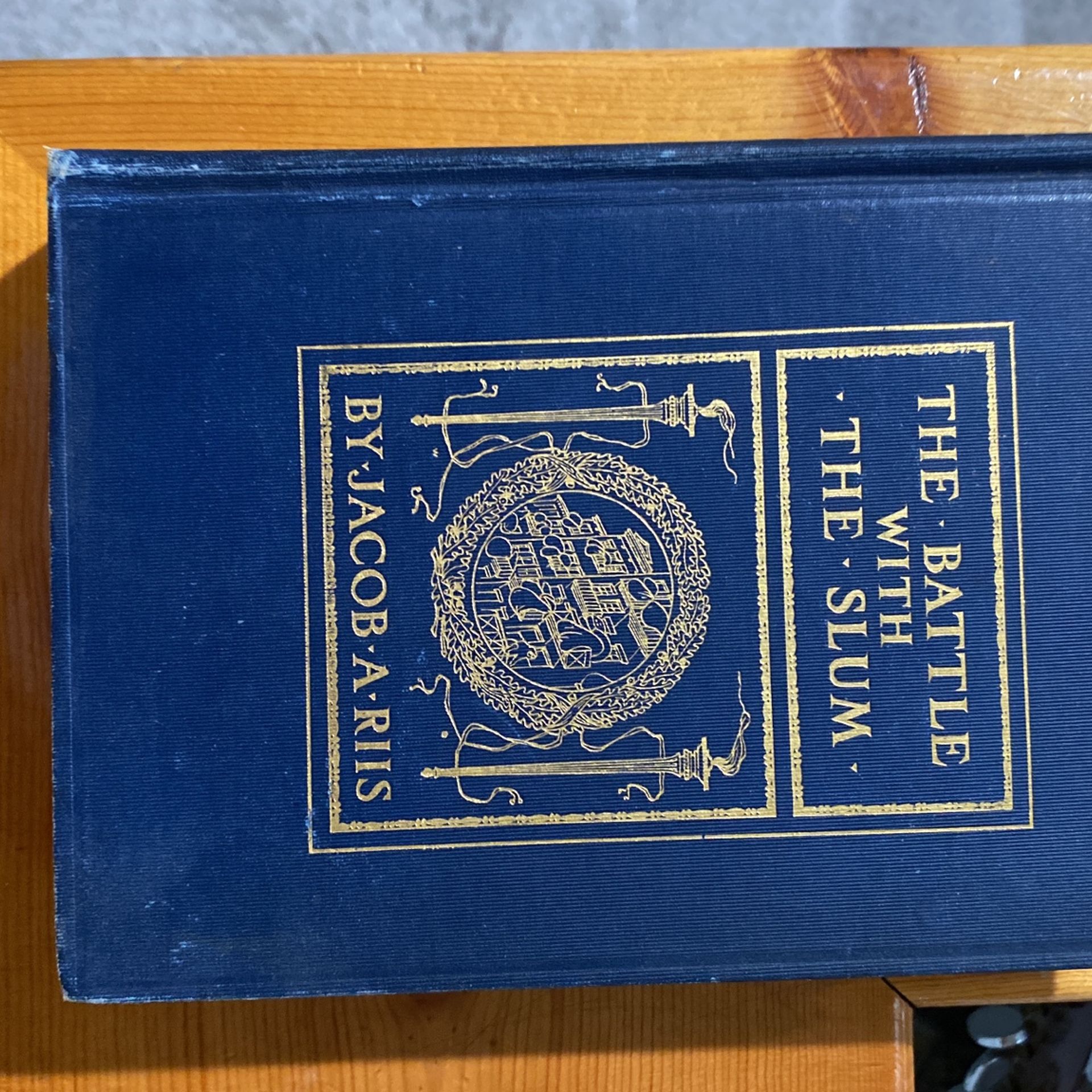 1902 Copy Of The Battle With The Scum By Jacob Riis