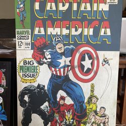 Captain America Canvas Picture
