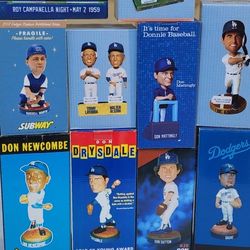 VINTAGE DODGERS BOBBLEHEADS 
