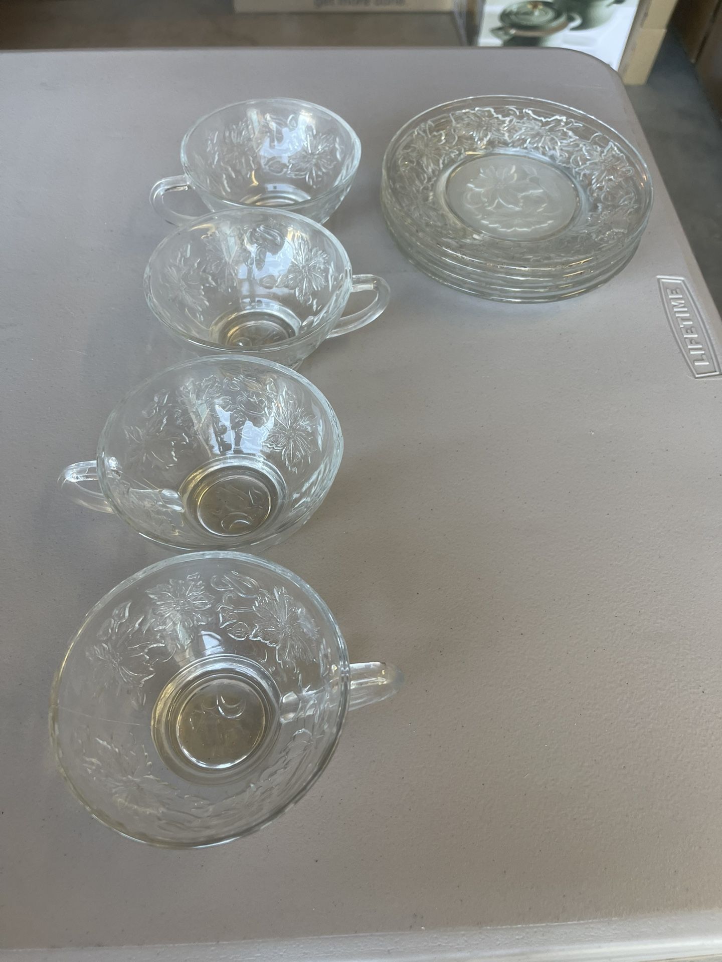 Set of Princess House Cups And Saucers