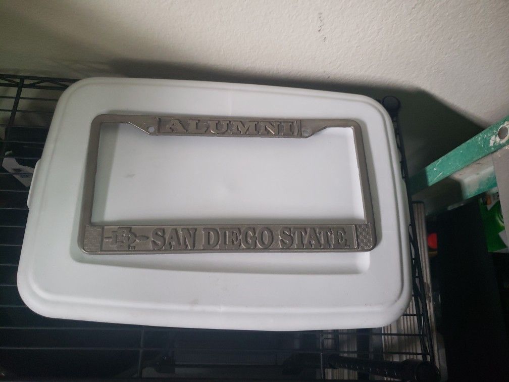 San Diego State License Plate Frame