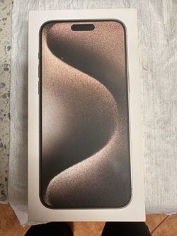 iPhone 15 Pro Max