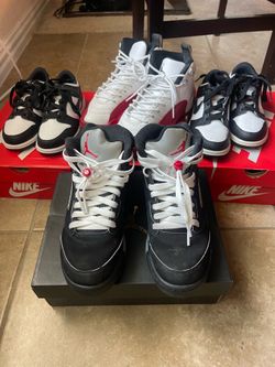 Air Jordan Retro 5 Black Metallic Silver Reimagined “GS”