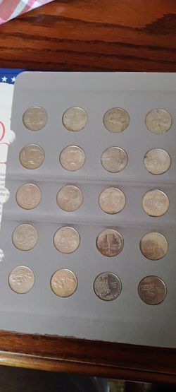 Complete Set Of All 50 States P&D  Coins 100 Coins Total 