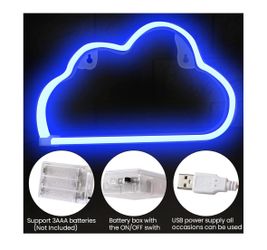 Cloud led light led light sign
