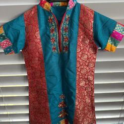 Baby Girl 3T 4T Multicolored Fancy Shirt. 