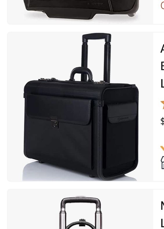 Briefcase On Wheels