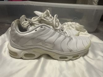 Nike White Air Max Plus