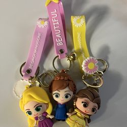 Keychain Princess Series 3pc