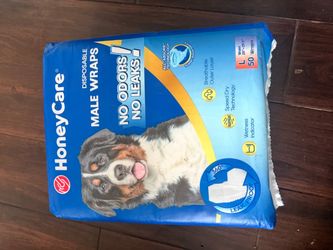 Large size male dog diapers