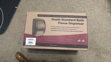 Duett standard bath tissue dispensers brand new in box