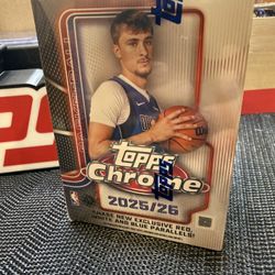 2025-26 Topps Chrome Basketball Value Blaster Box (Factory Sealed)